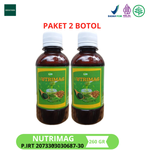 Paket 2 Botol Madu Hijau Nutrimag